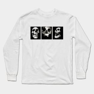 3 Skulls Long Sleeve T-Shirt